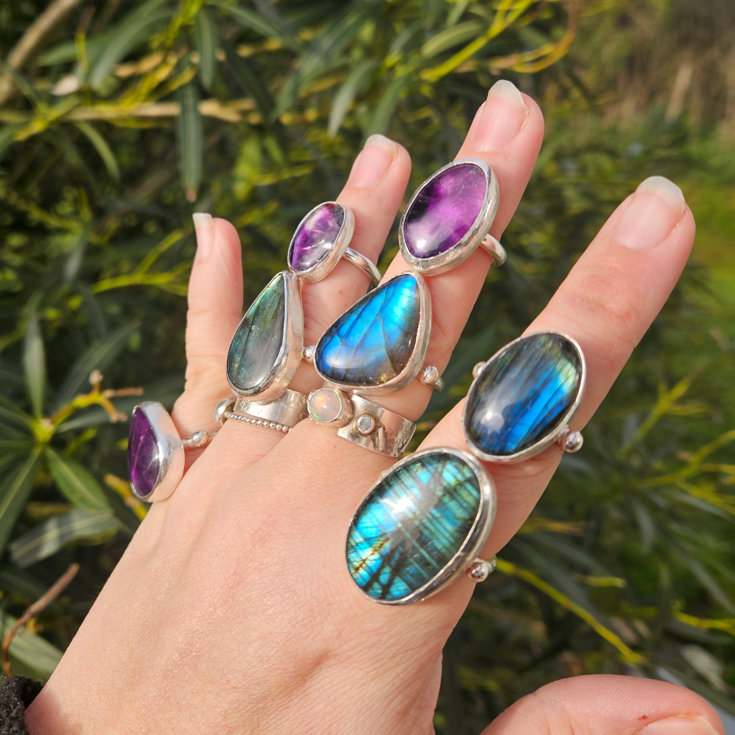 Bagues "Myrkaria" – Collection Labradorite