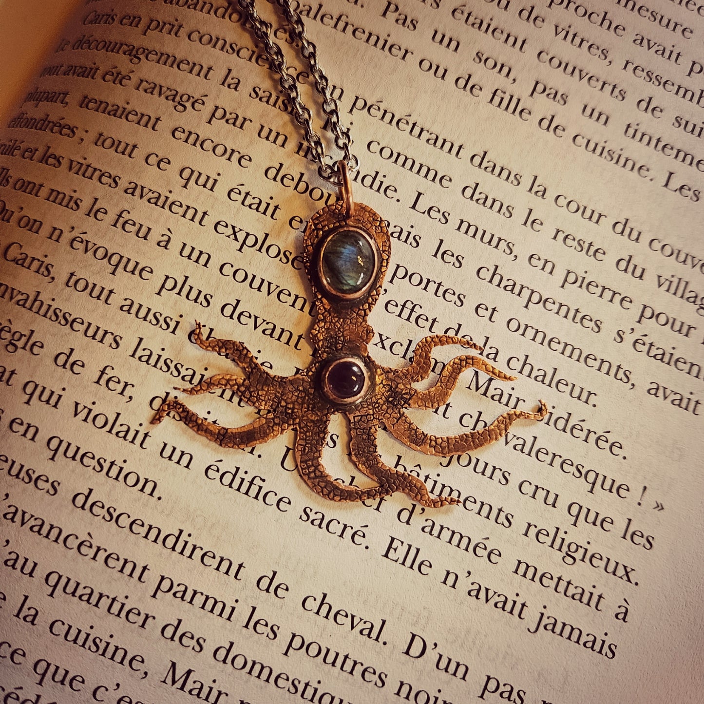 Collier Kraken des Profondeurs