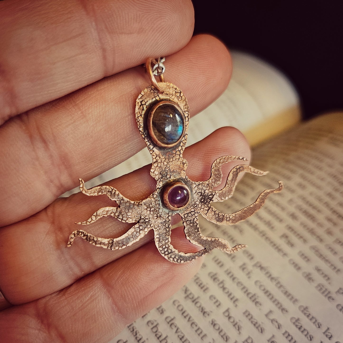 Collier Kraken des Profondeurs