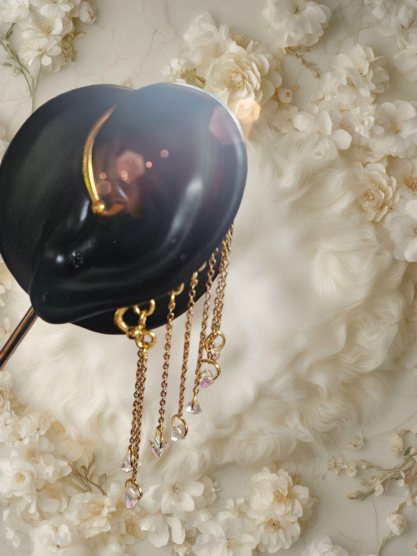 Bijou d’oreille “Écume”