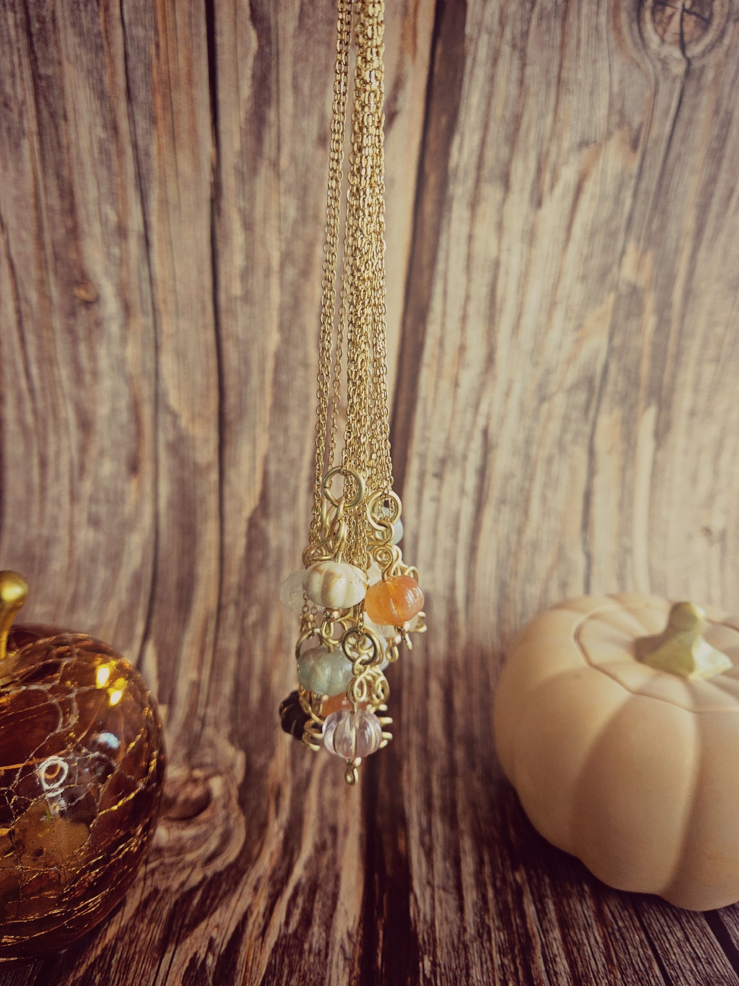 Pendentif « Citrouilles Enchantées »
