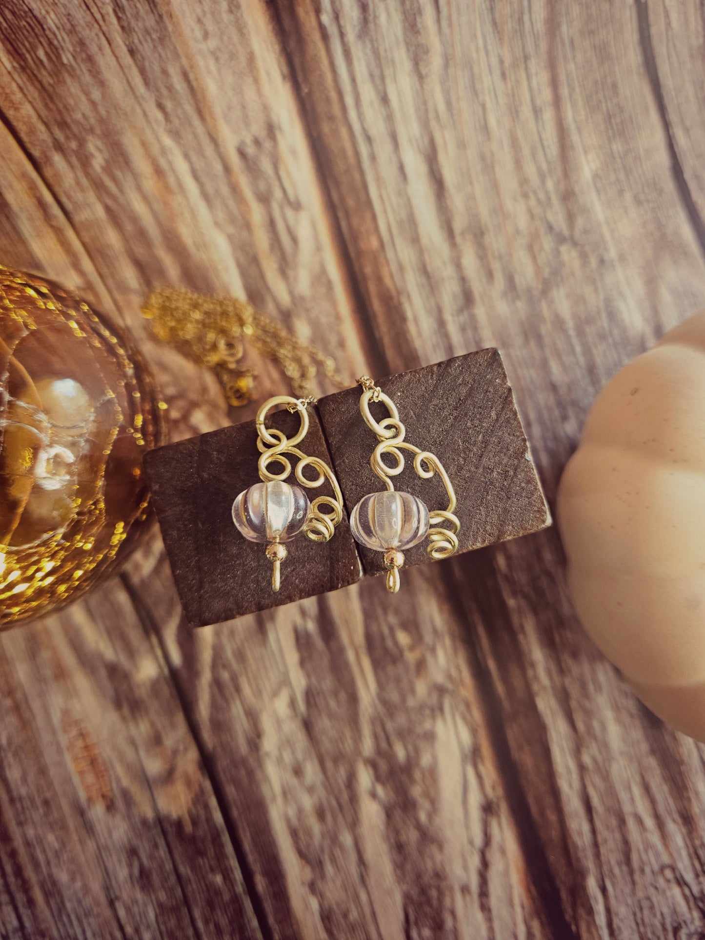 Pendentif « Citrouilles Enchantées »