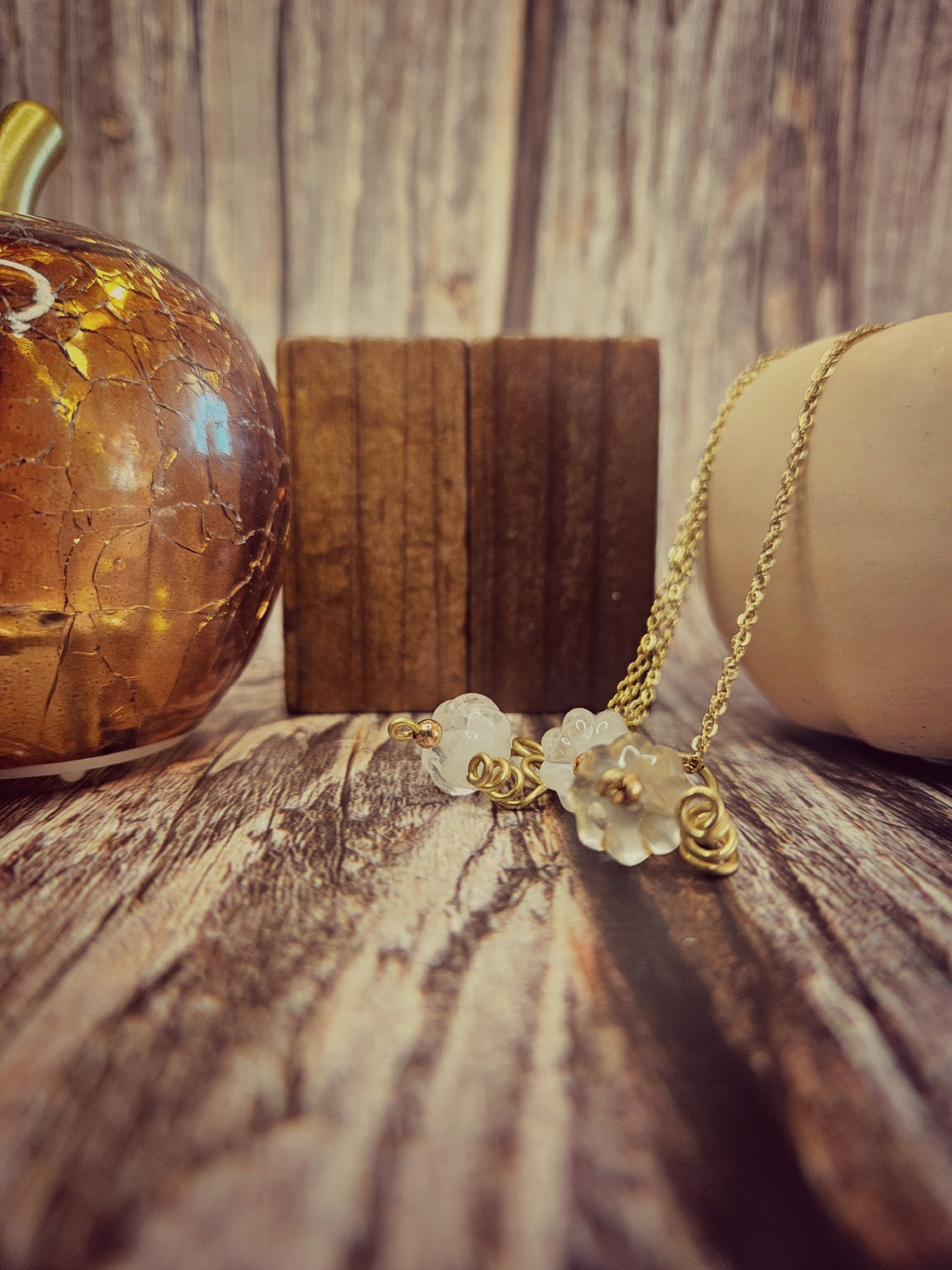 Pendentif « Citrouilles Enchantées »