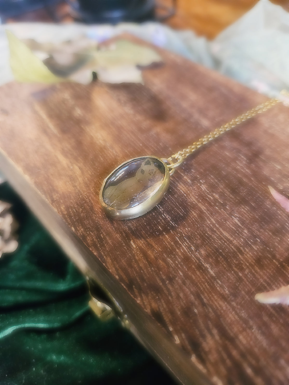 Collier « Félin des Ombres »