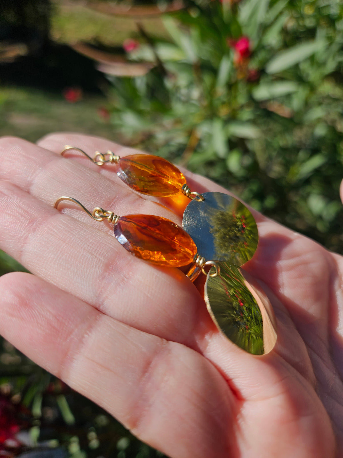 Boucles d’oreilles « Miroirs d’Automne »