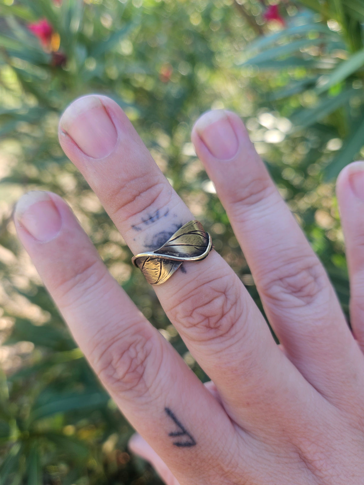 Bague « Feuille d’Automne »