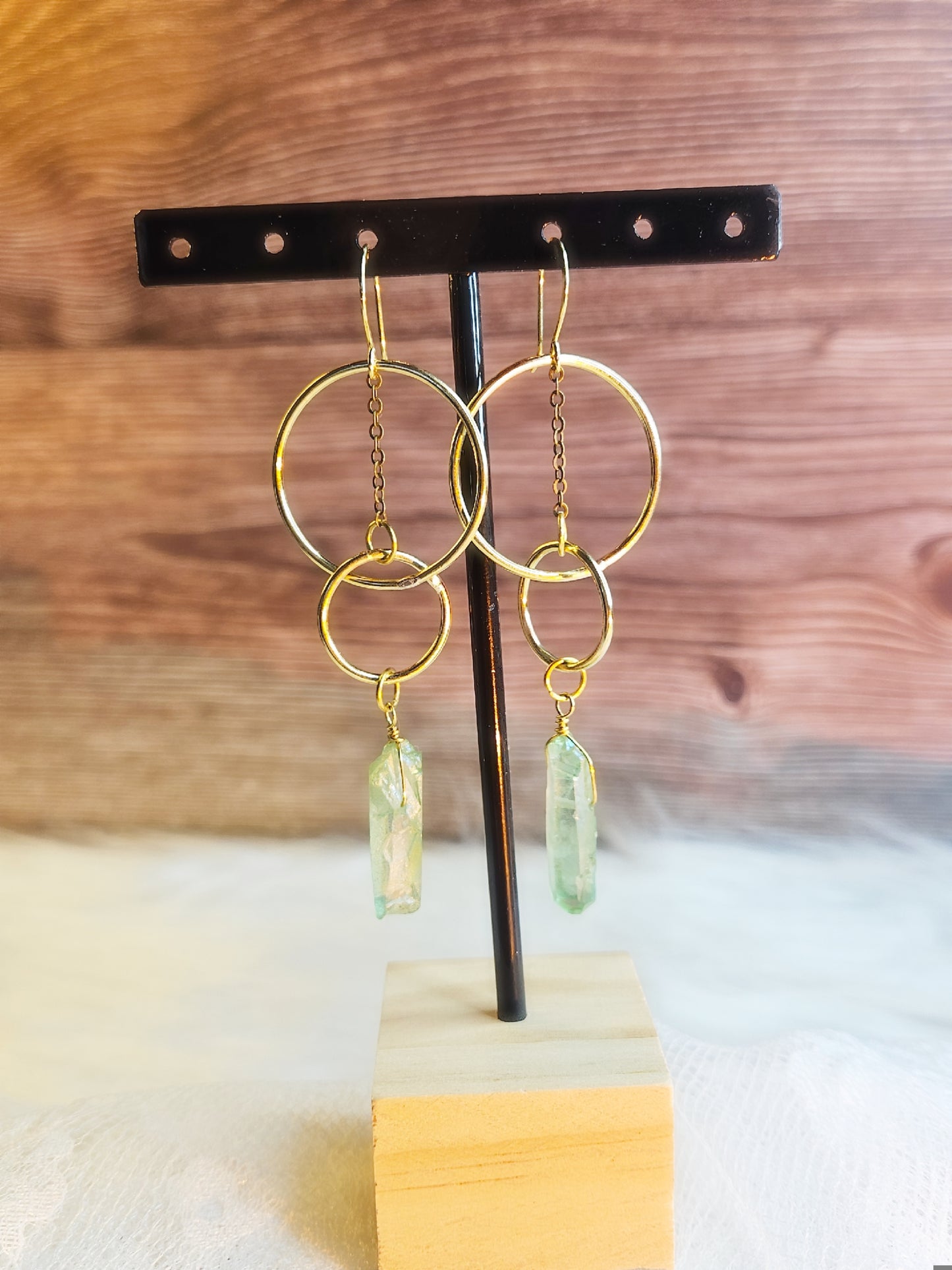 Boucles d’oreilles “Orbes & Éclats”