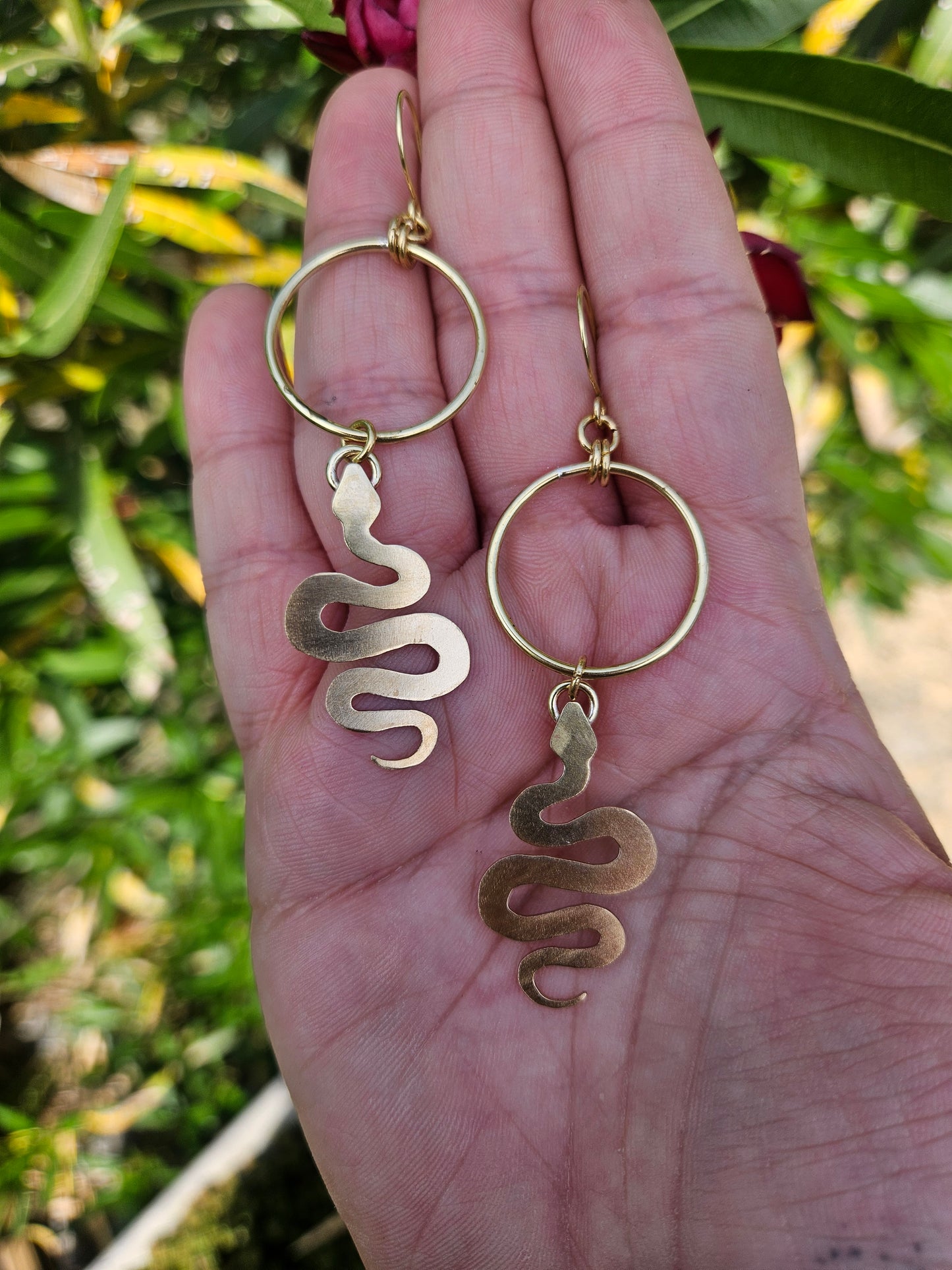 Boucles d’oreilles « Les Gardiennes du Cercle »