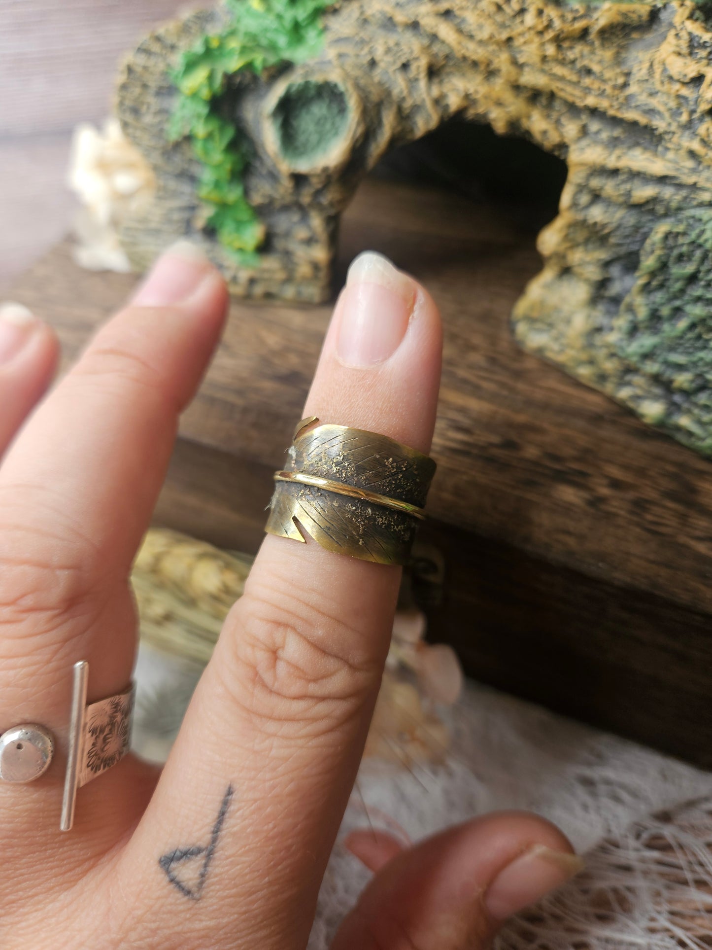 Bague « Plume des Sylves »