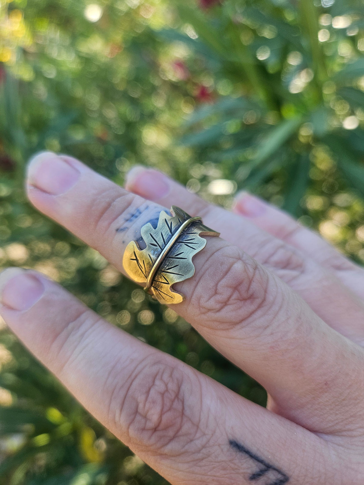 Bague « Feuille des Bois »