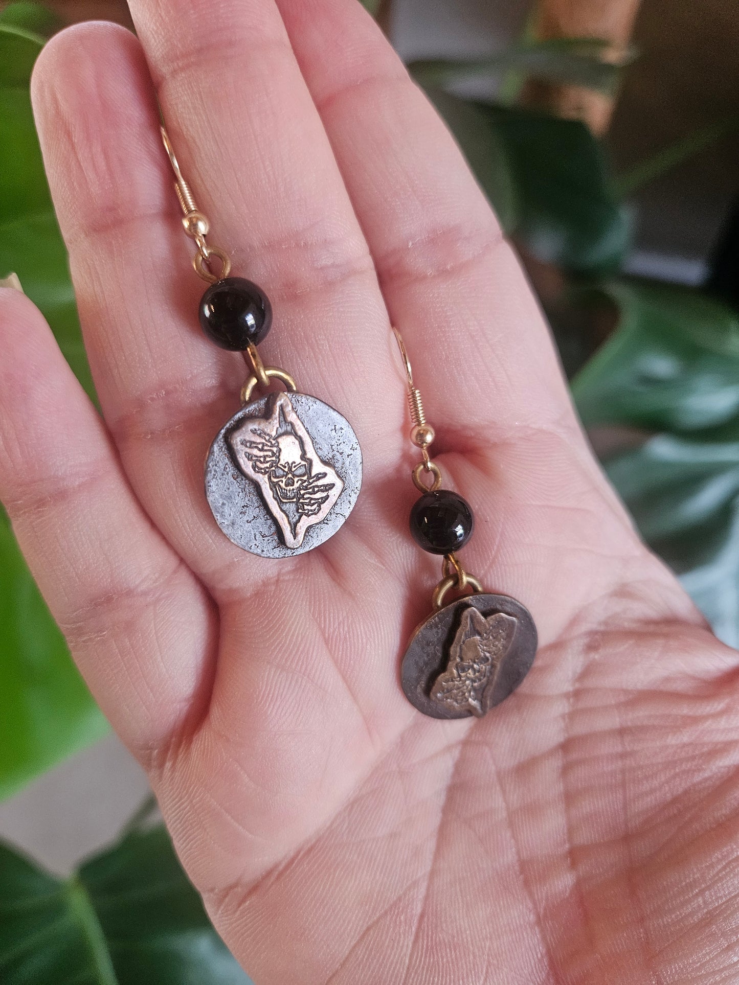 Boucles d'oreilles « Reliques Obscures »
