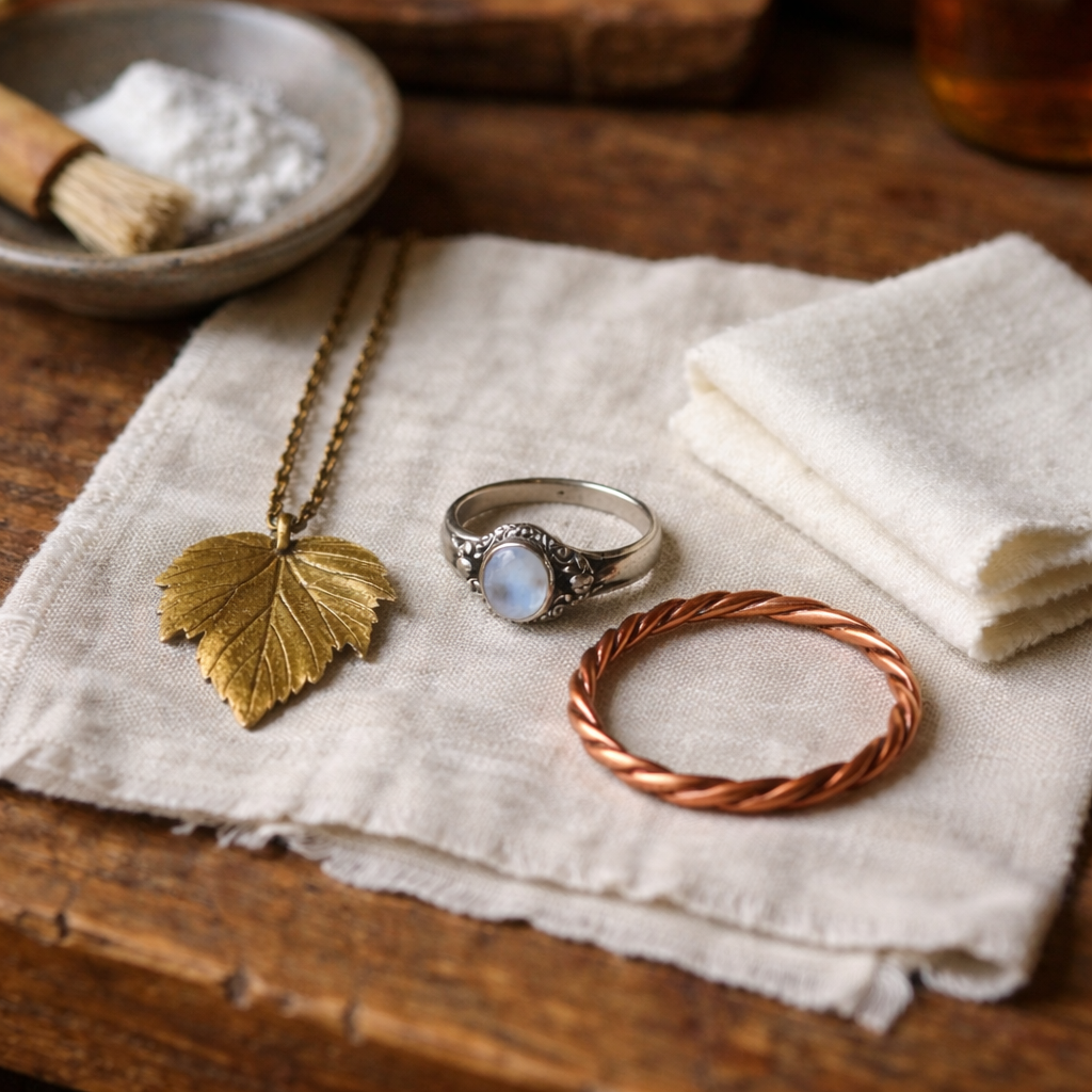 Comment entretenir ses bijoux artisanaux ? Laiton, argent et cuivre