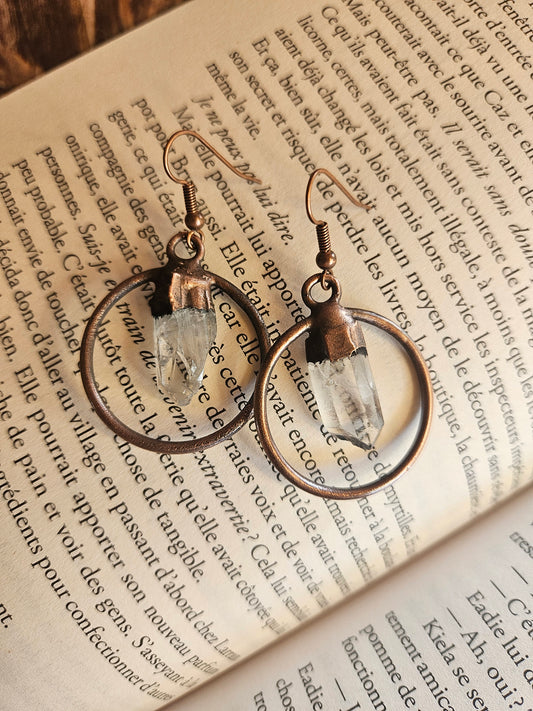 Boucles d’oreilles « Cercles Éternels »