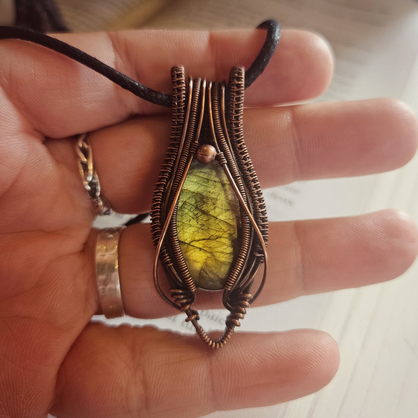 Collier labradorite