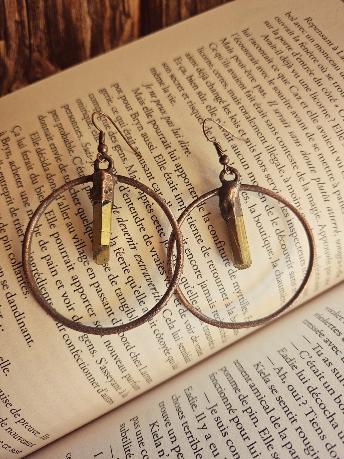Boucles d’oreilles « Cercles Éternels »