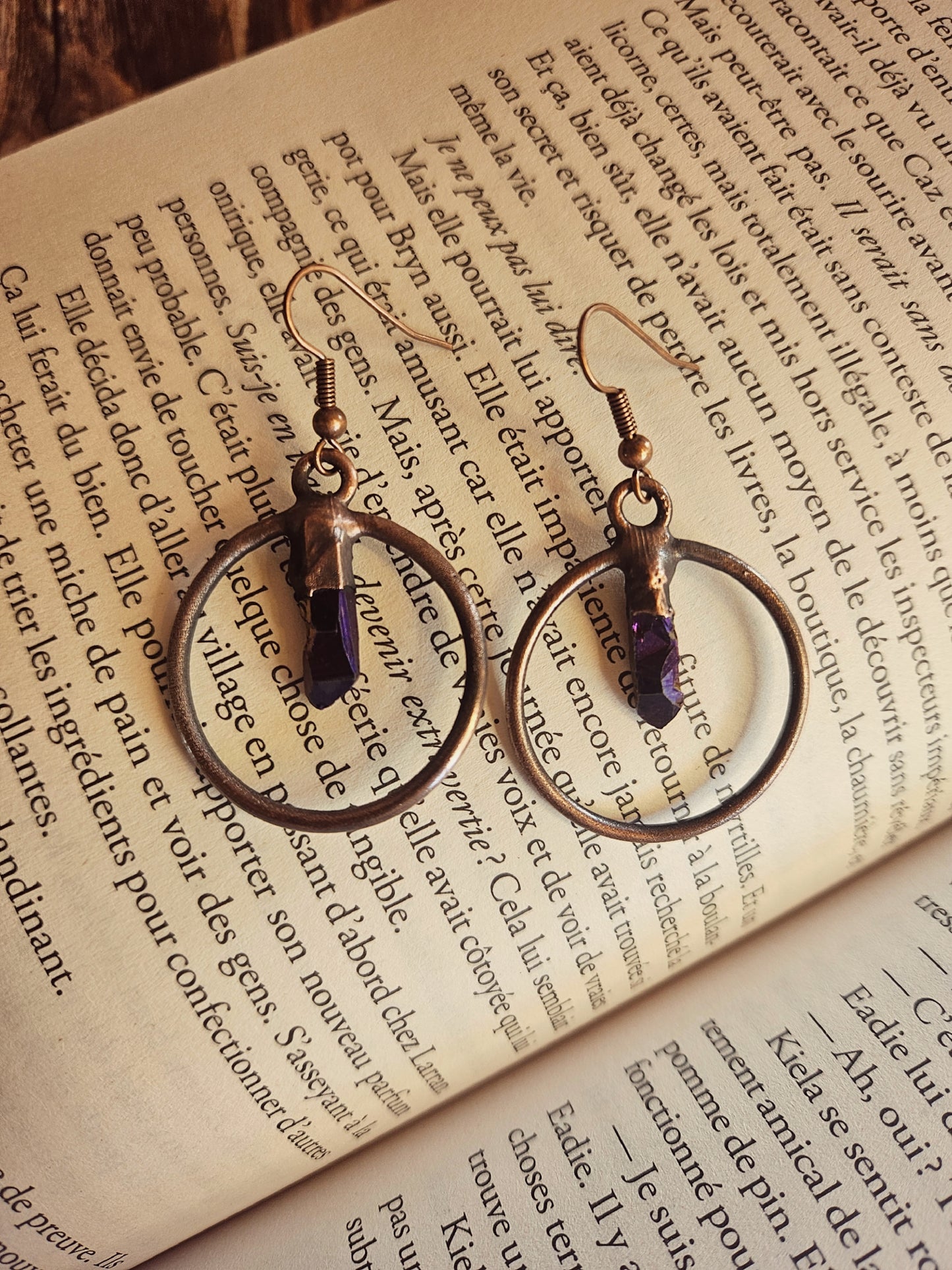 Boucles d’oreilles « Cercles Éternels »