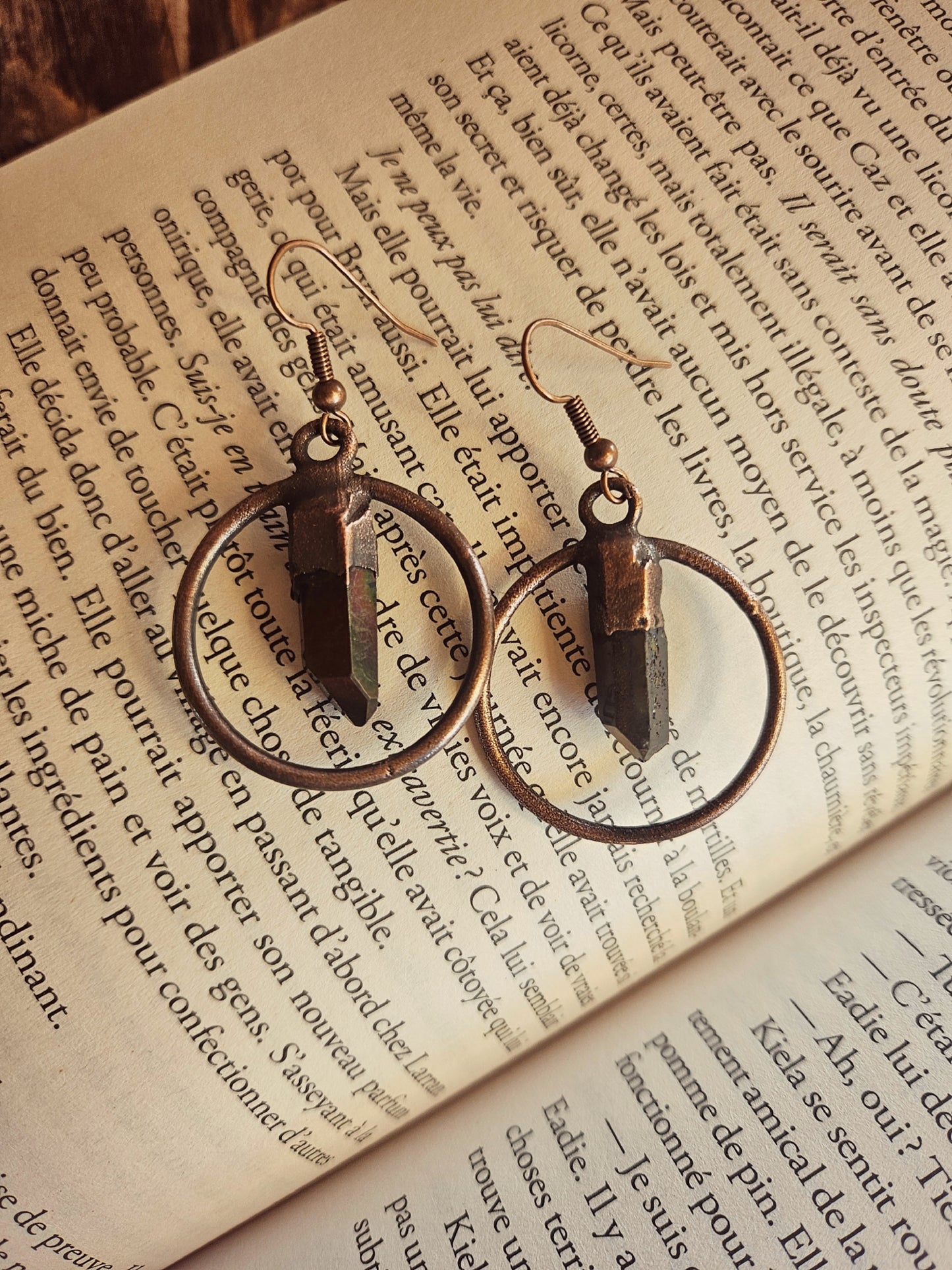Boucles d’oreilles « Cercles Éternels »