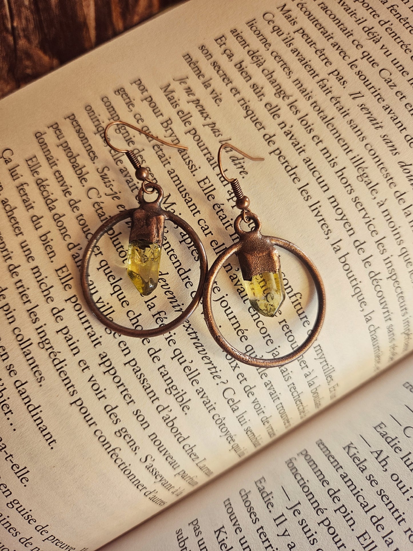 Boucles d’oreilles « Cercles Éternels »