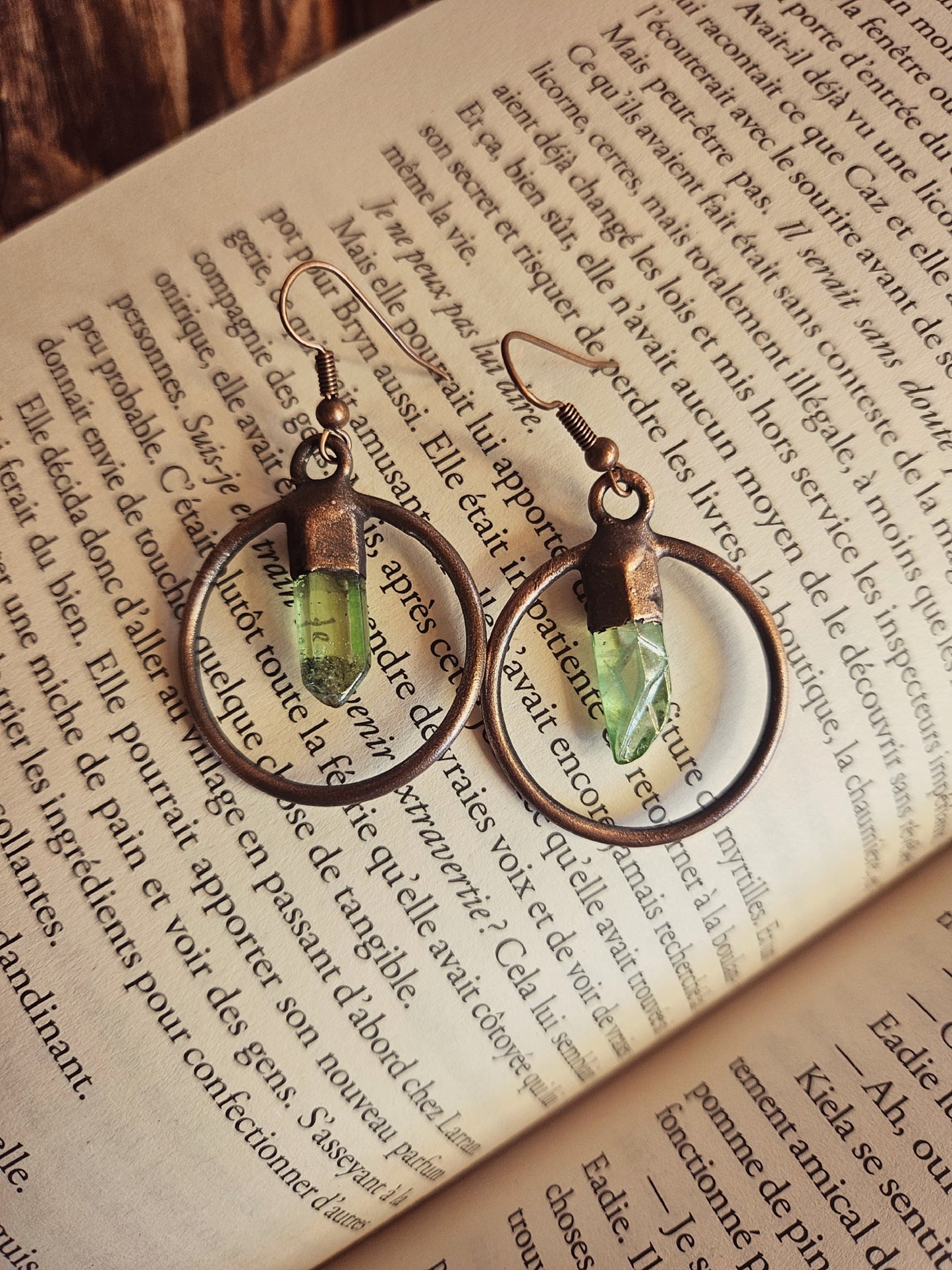 Boucles d’oreilles « Cercles Éternels »