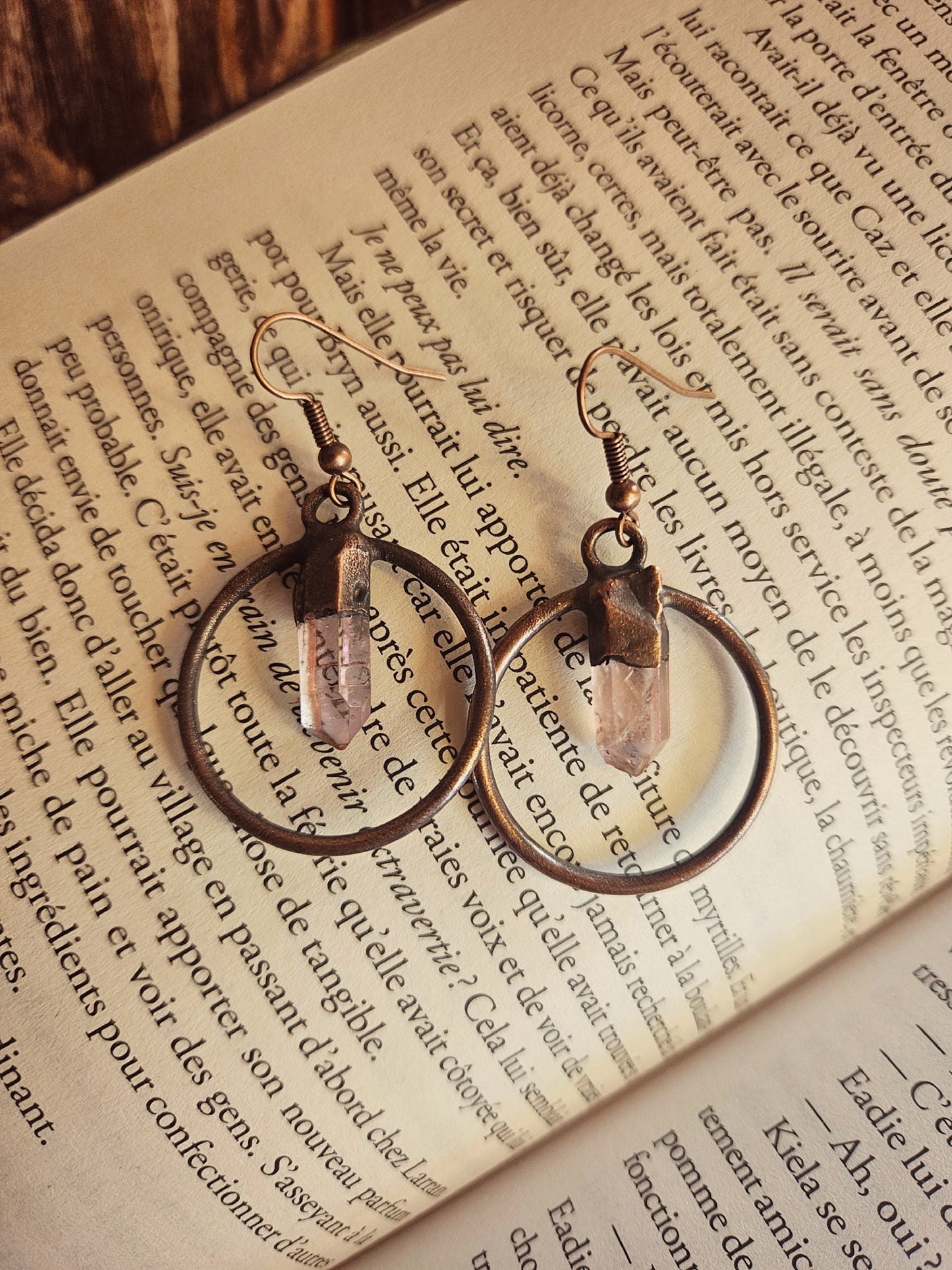 Boucles d’oreilles « Cercles Éternels »