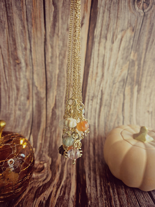 Pendentif « Citrouilles Enchantées »