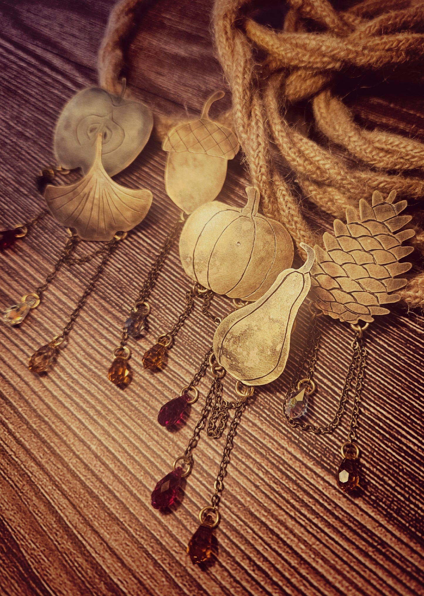 Broches « Magie d’Automne »