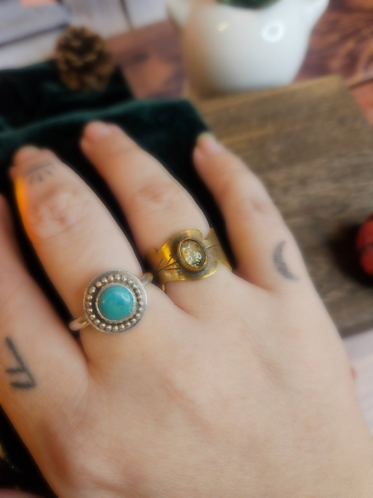 Bague « Éclat ancien »
