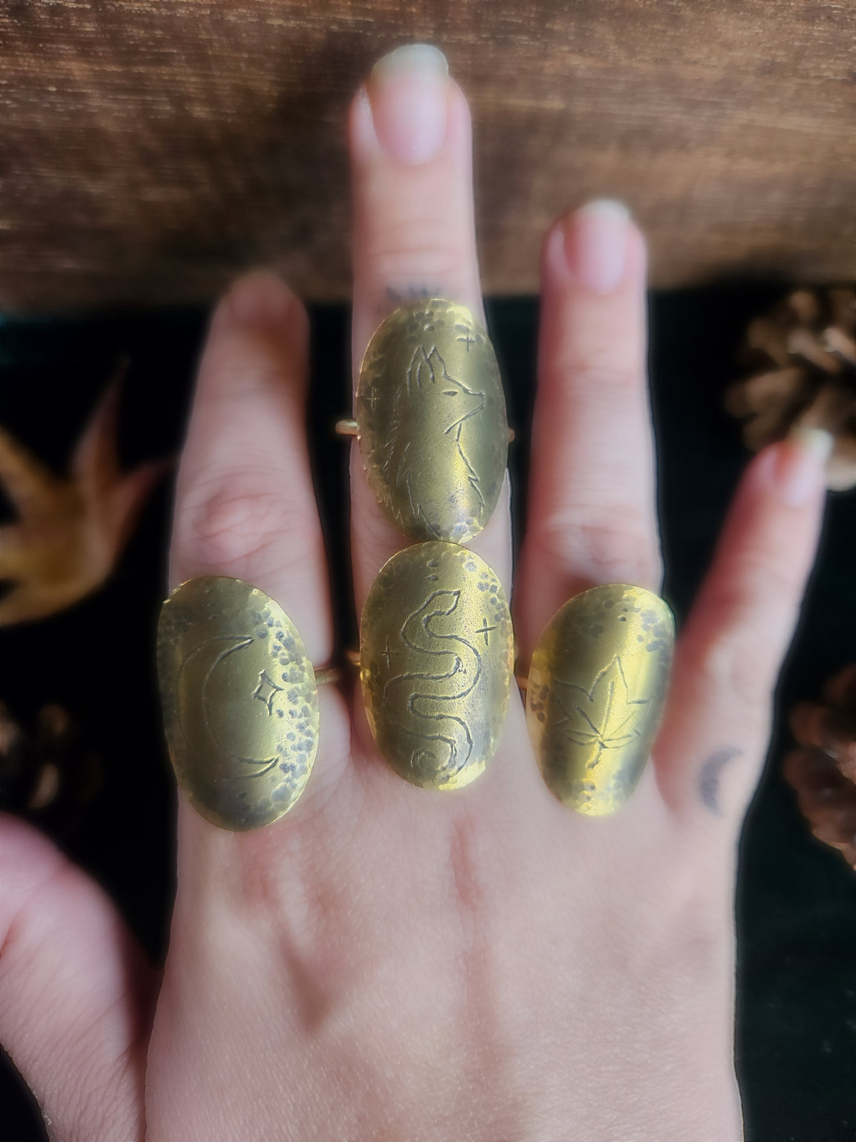 Bagues « Murmures Sauvages »