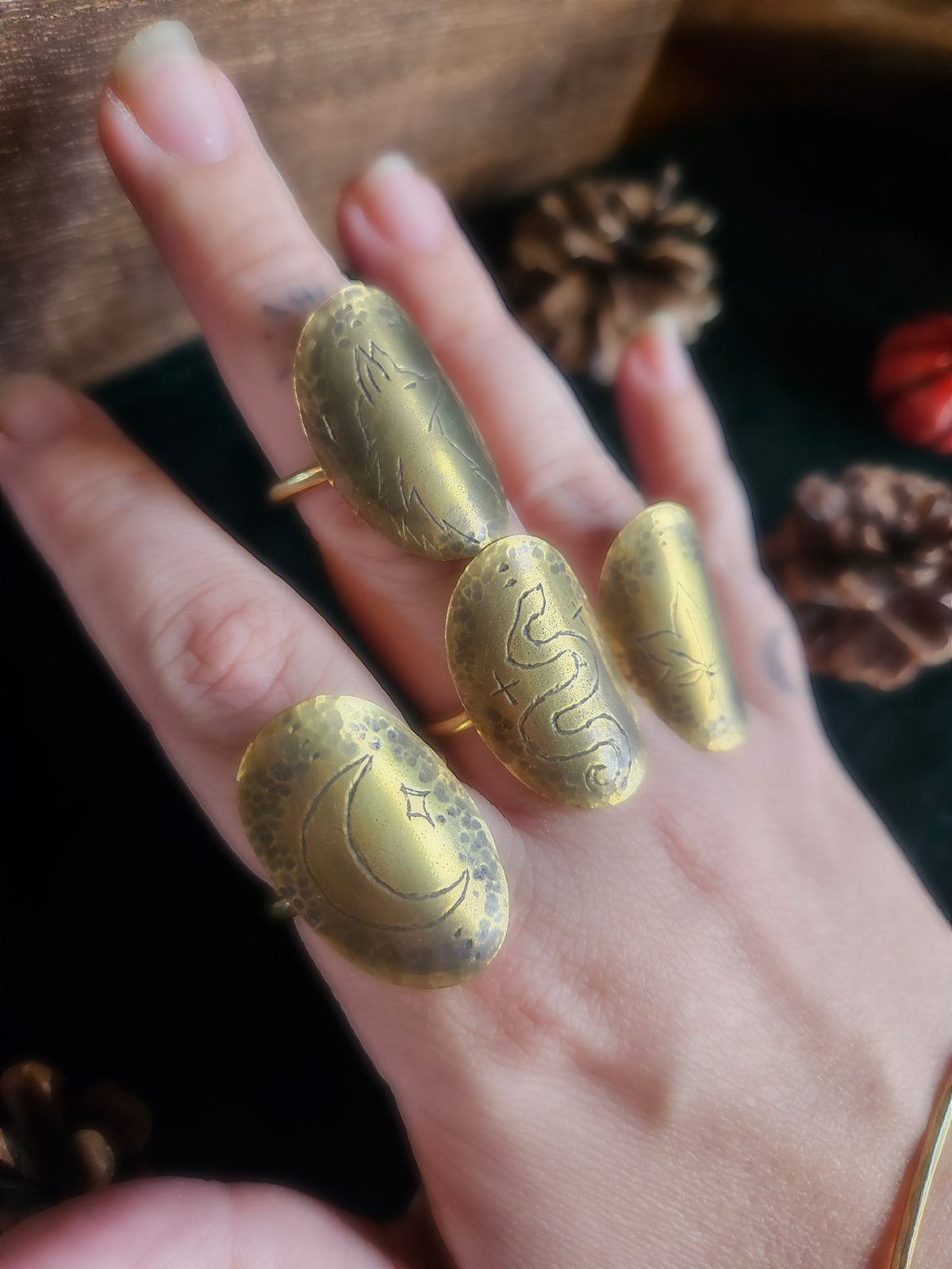 Bagues « Murmures Sauvages »