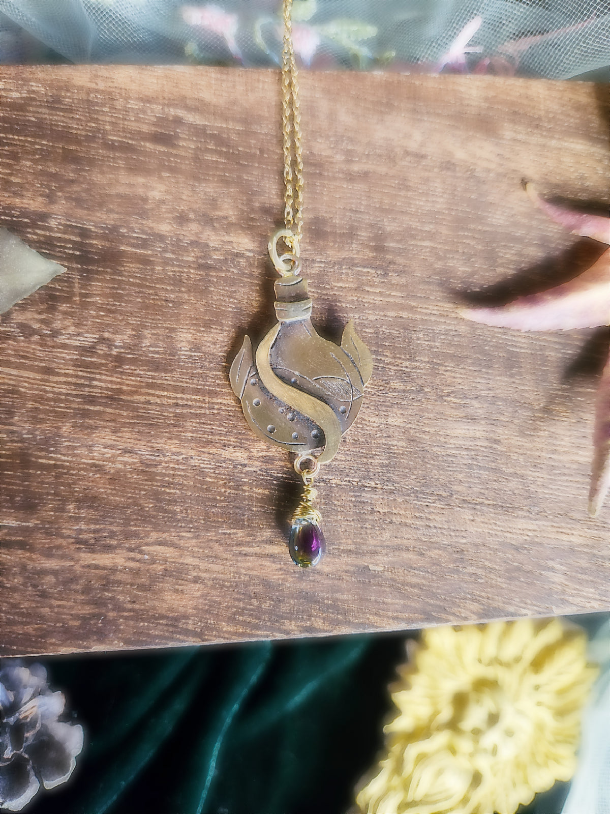 Collier « Fiole »