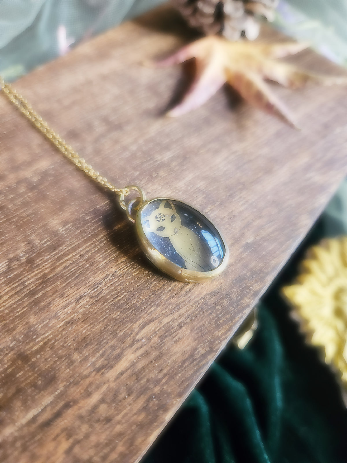 Collier « Félin des Ombres »