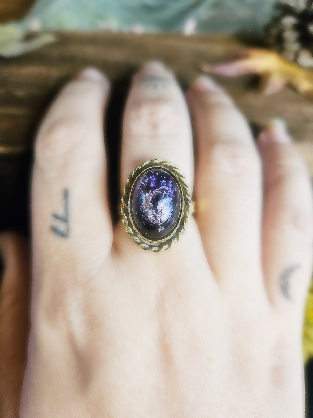 Bague « Éclat de Minuit »