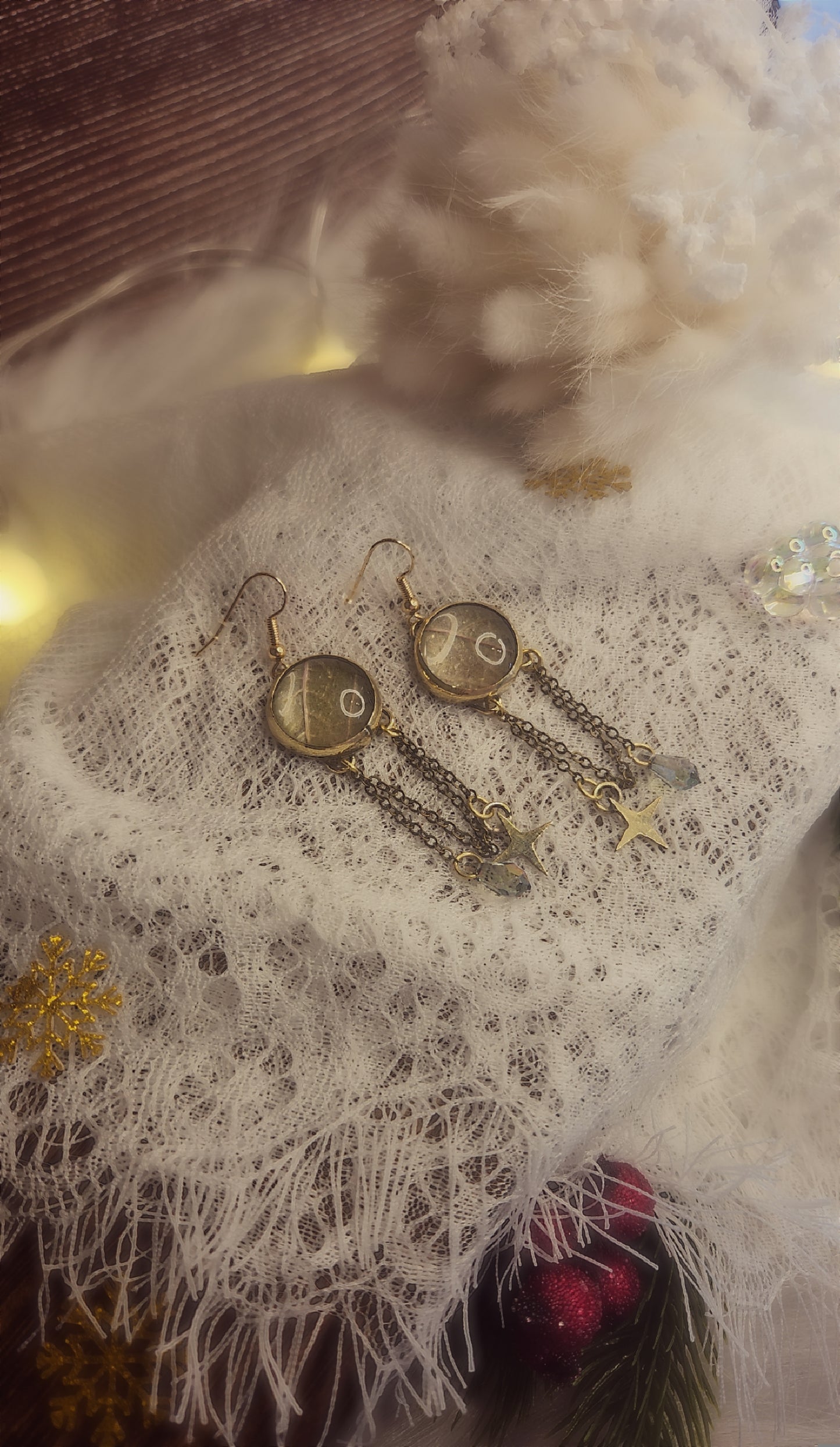 Parure « Feuille d’Hiver »