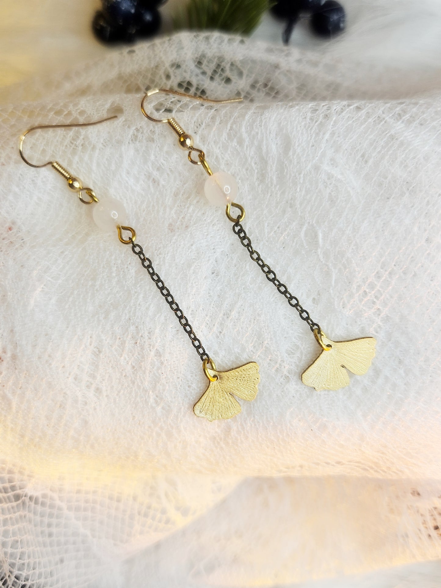 Boucles d’oreilles “Herbiers Sacrés”