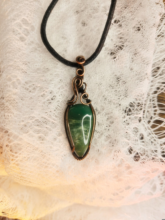 Pendentif Chrysoprase