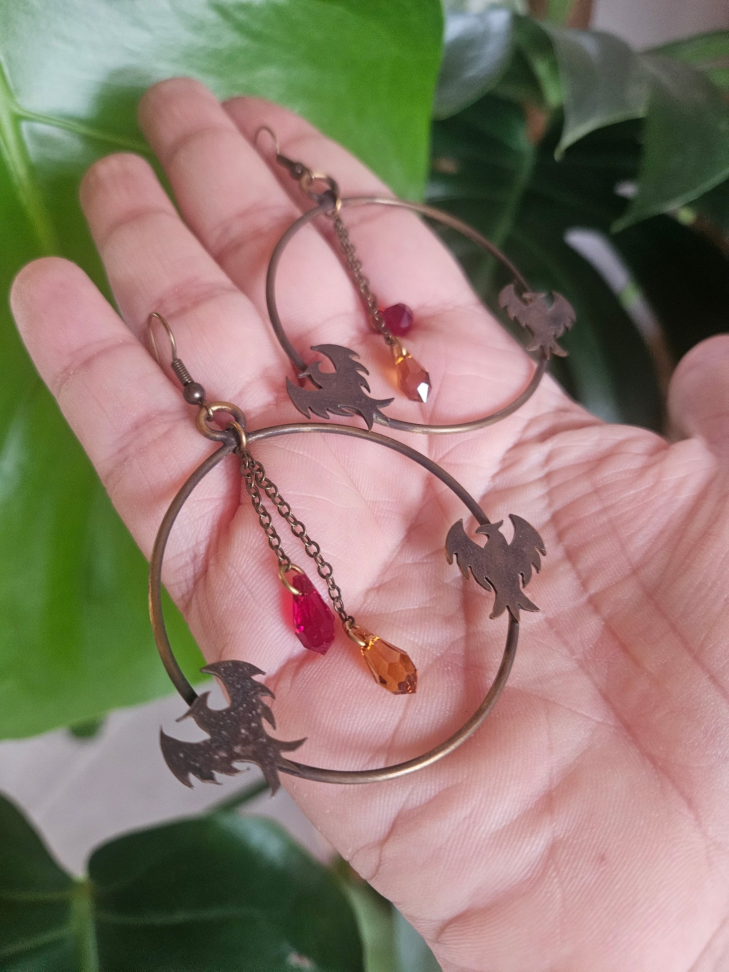 Boucles d'oreilles « Cendres Éternelles »