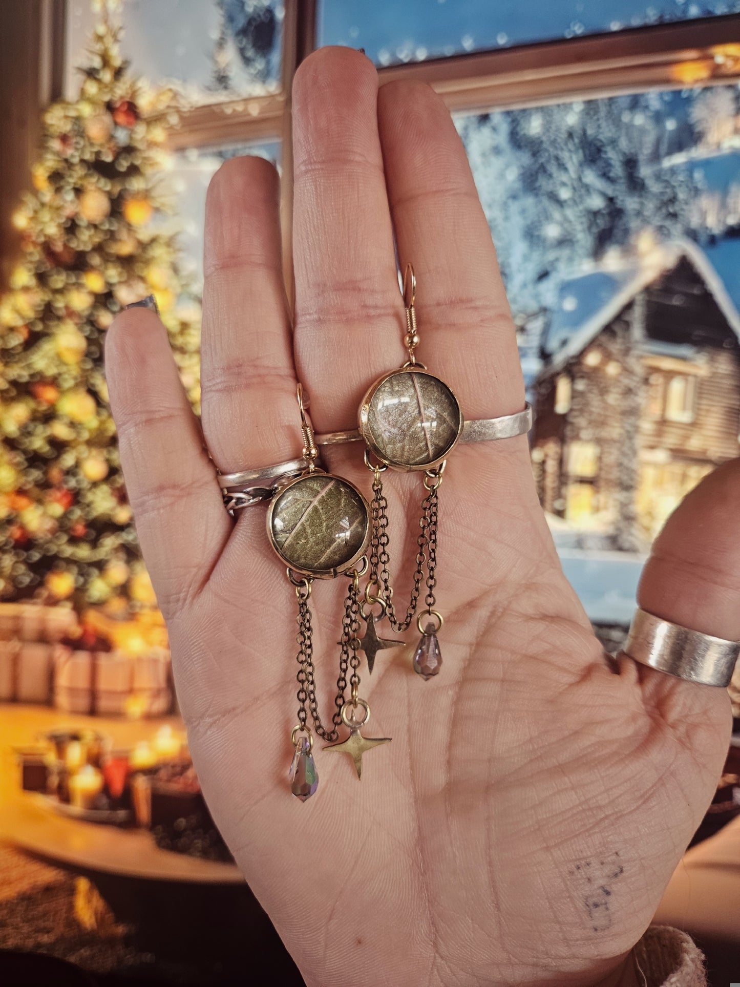 Parure « Feuille d’Hiver »