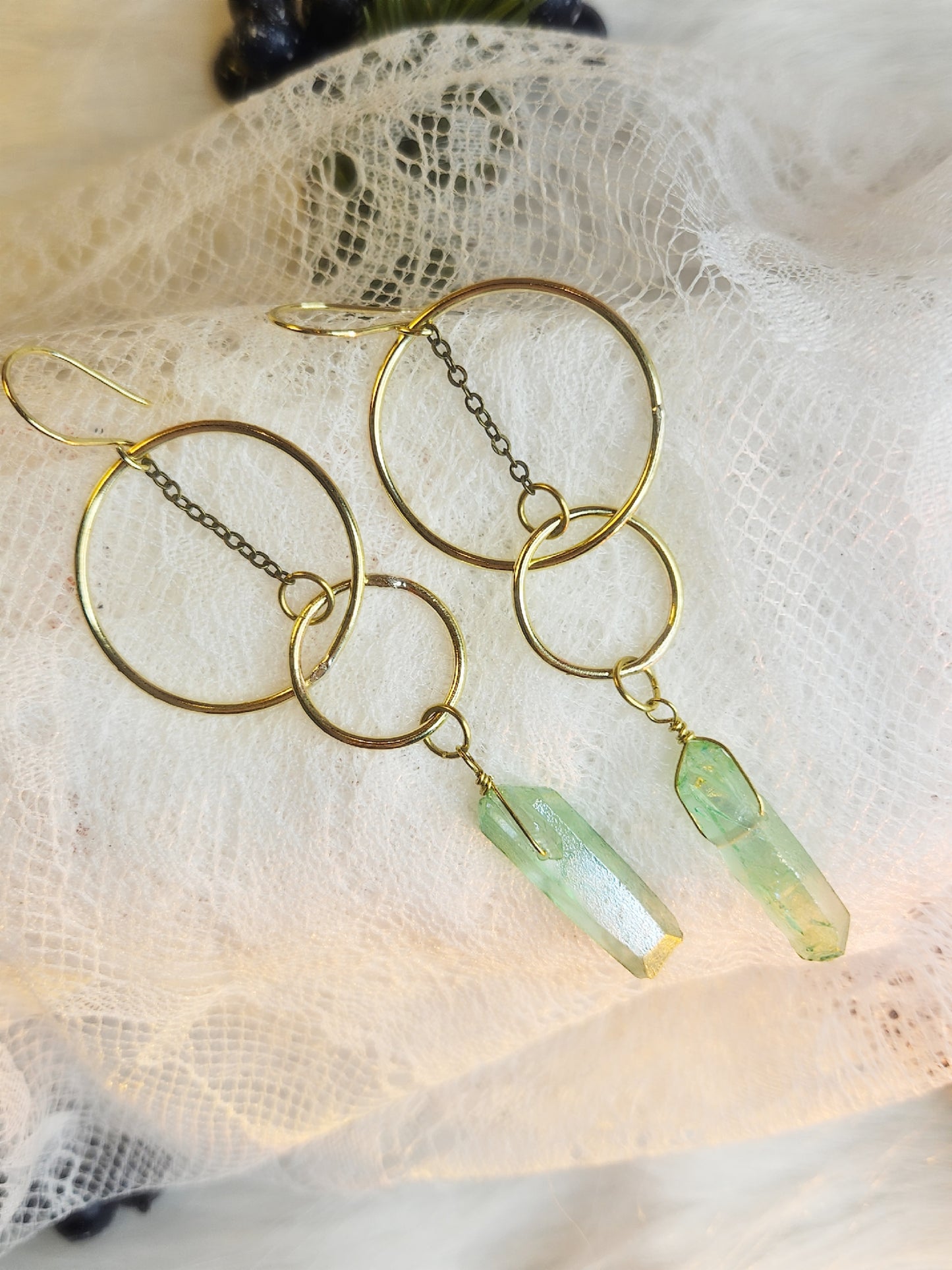 Boucles d’oreilles “Orbes & Éclats”