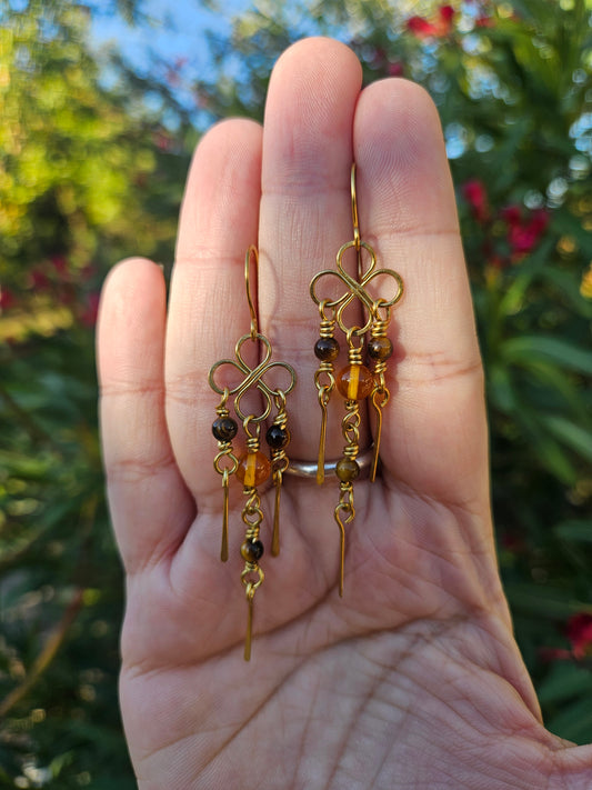 Boucles d’oreilles « Aurelith »