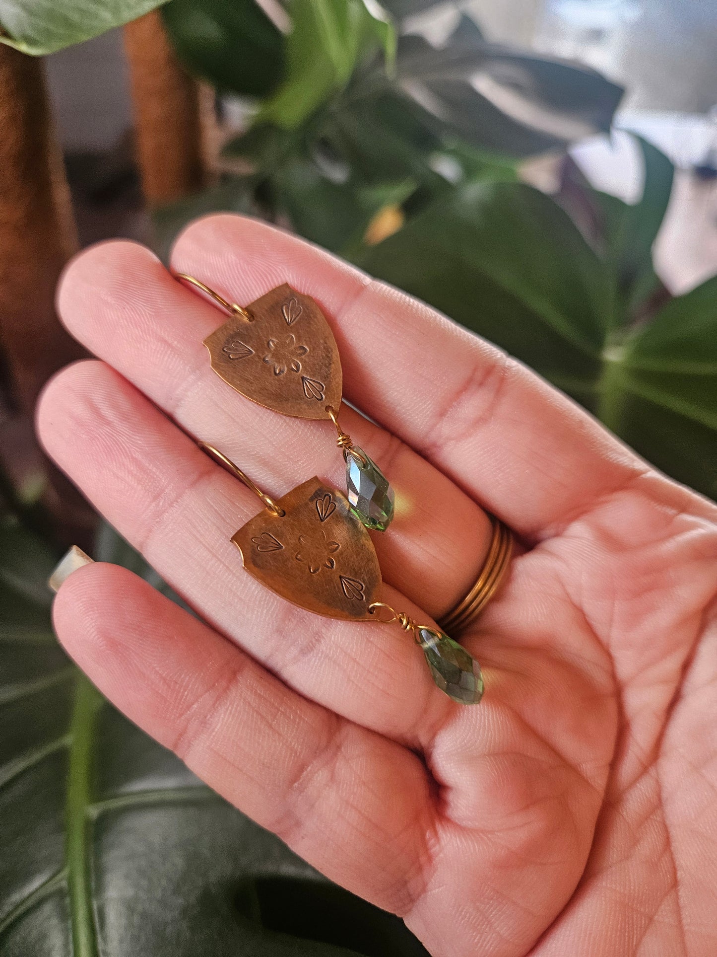 Boucles d'oreilles « Les Boucliers du Veilleur »