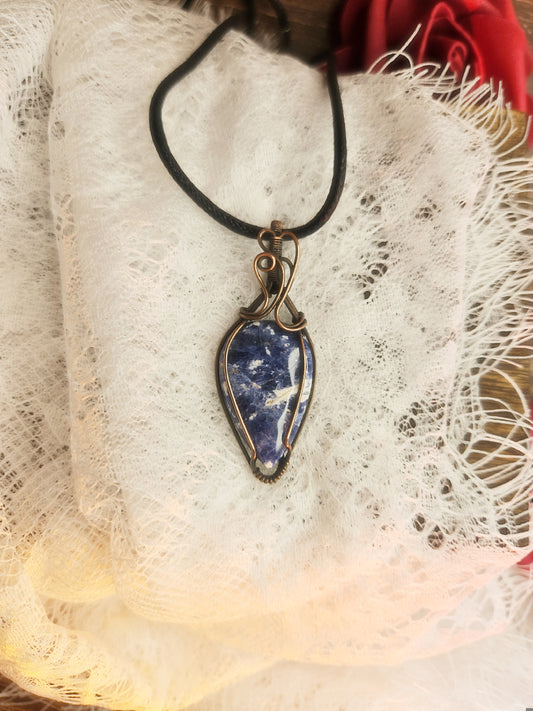 Pendentif Sodalite