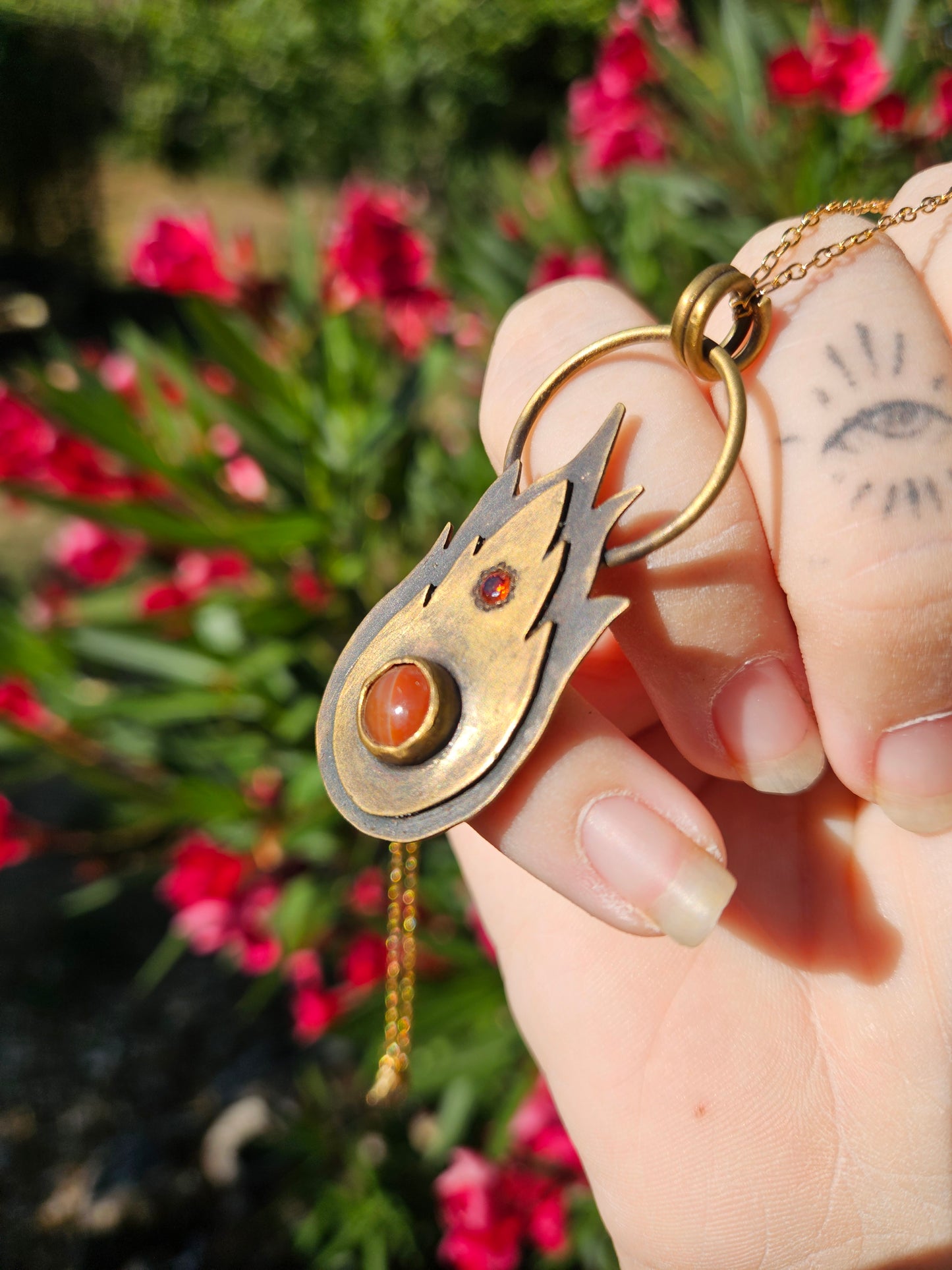 Pendentif « Flamme Vagabonde »