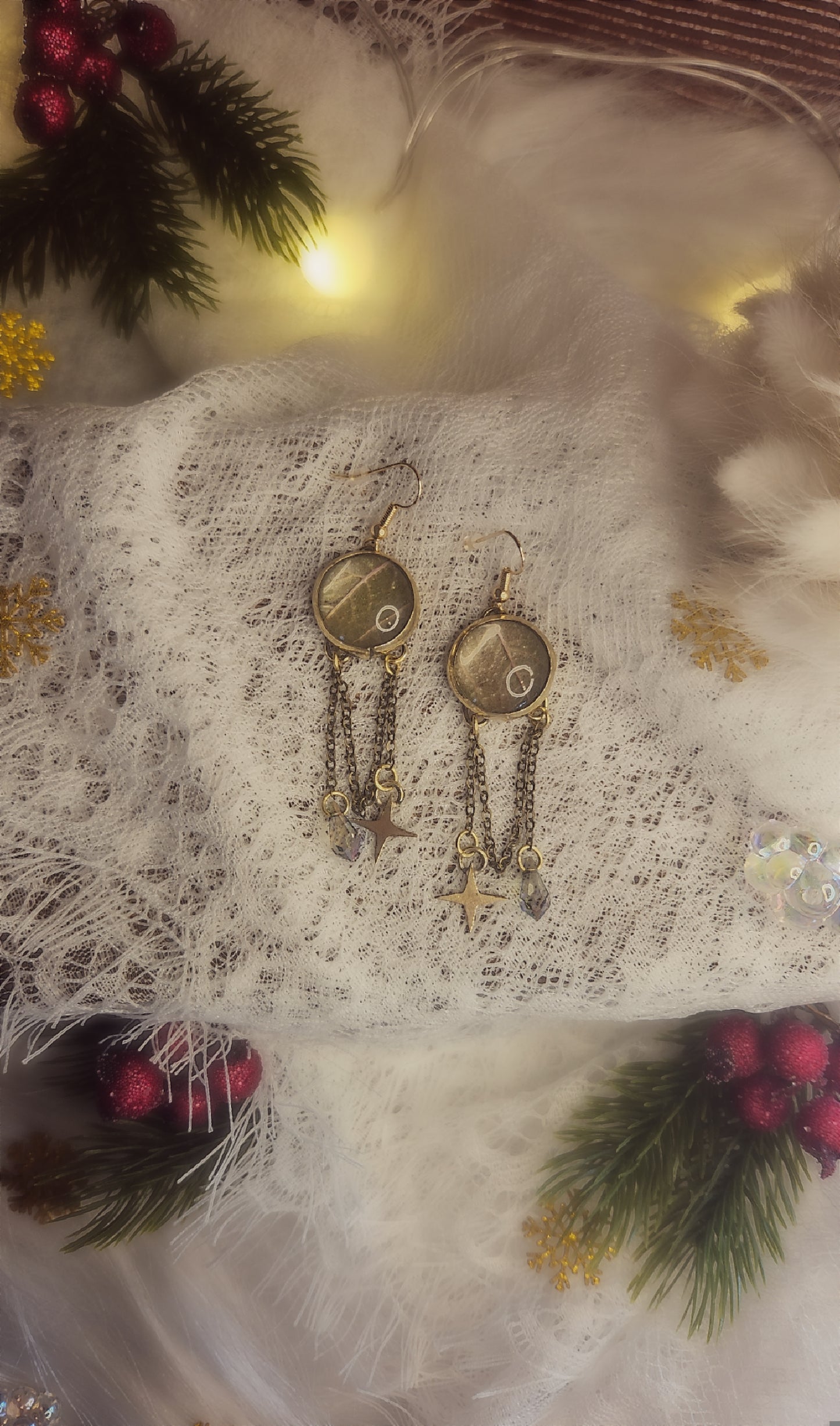 Parure « Feuille d’Hiver »