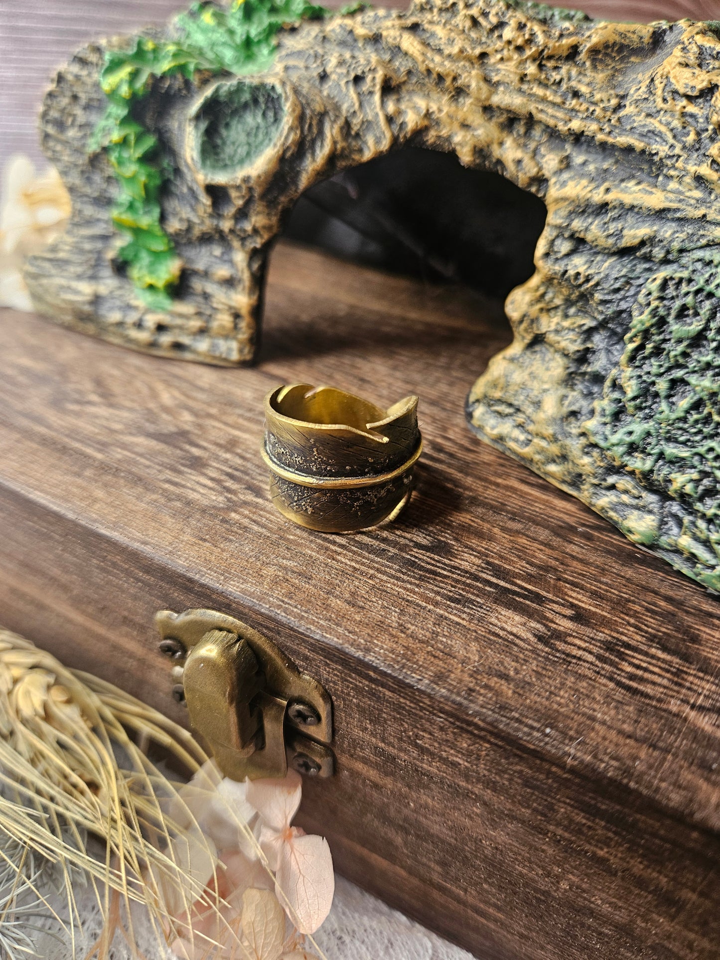 Bague « Plume des Sylves »