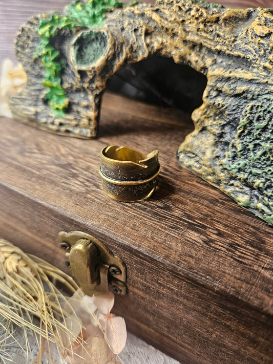Bague « Plume des Sylves »