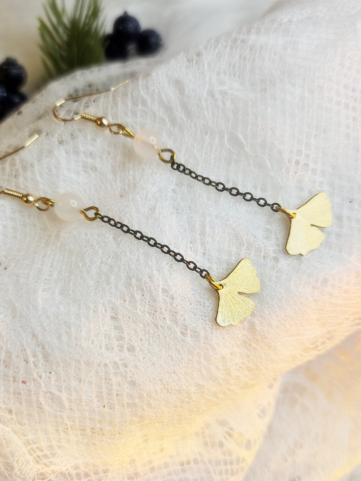 Boucles d’oreilles “Herbiers Sacrés”