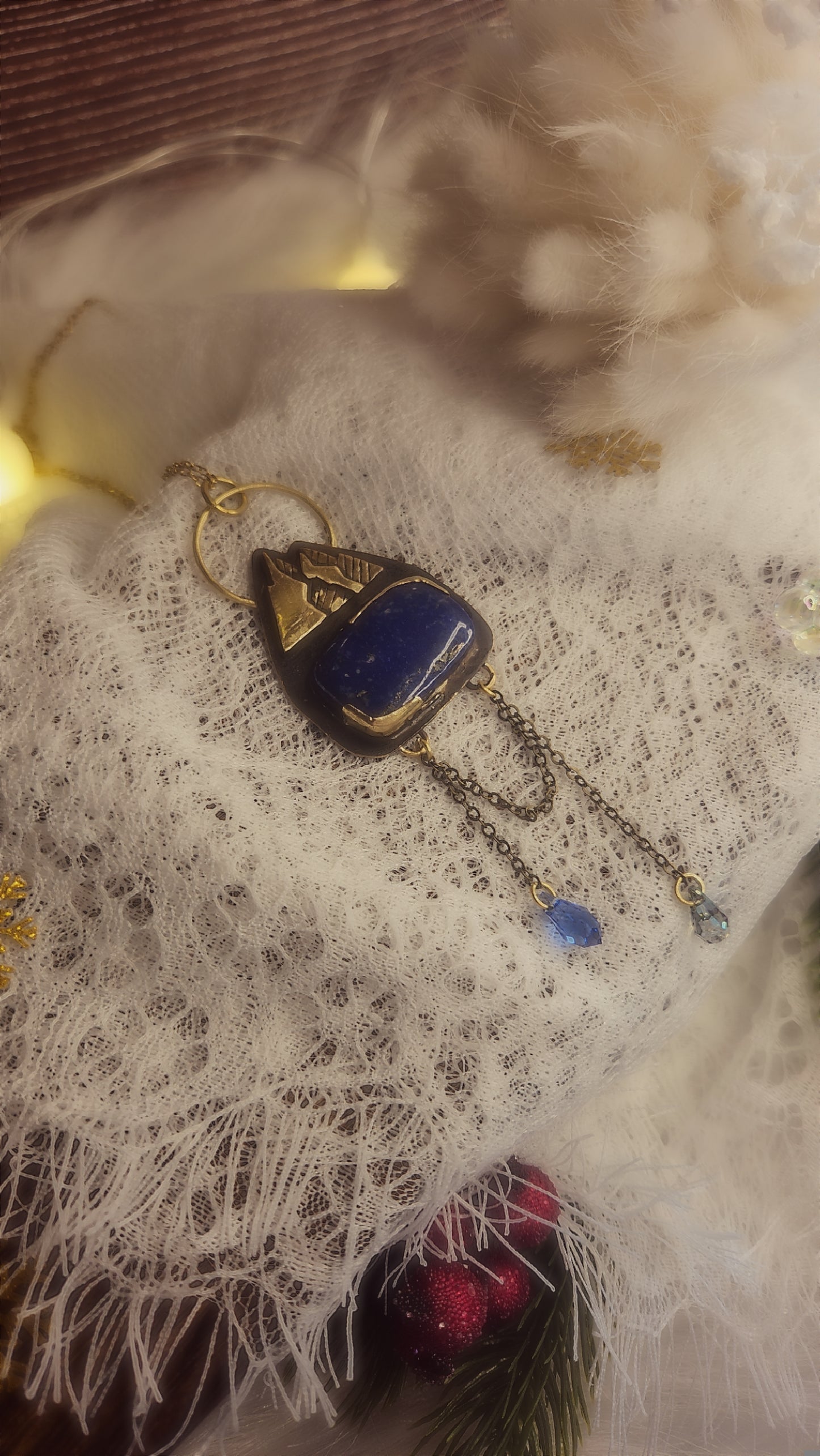 Pendentif « Montagne Solitaire »