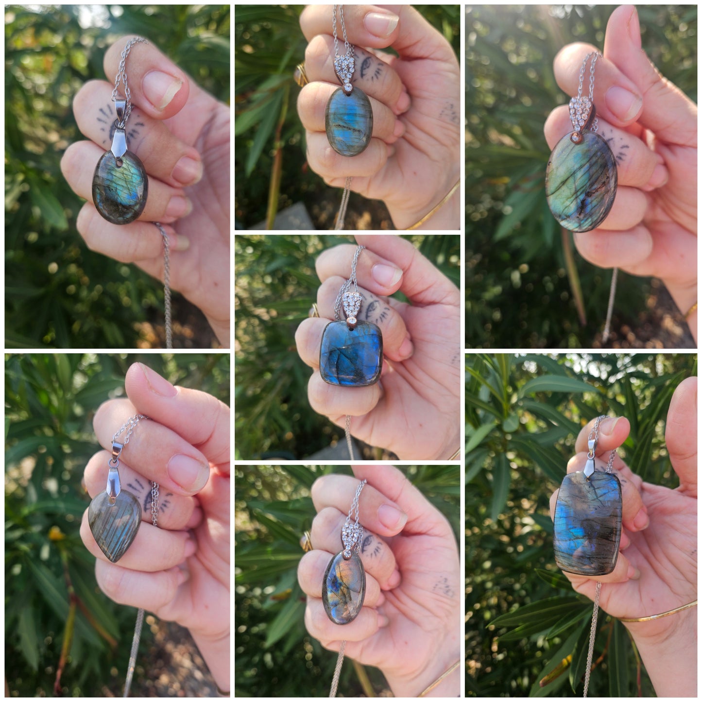 Pendentifs « Lumières Boréales »