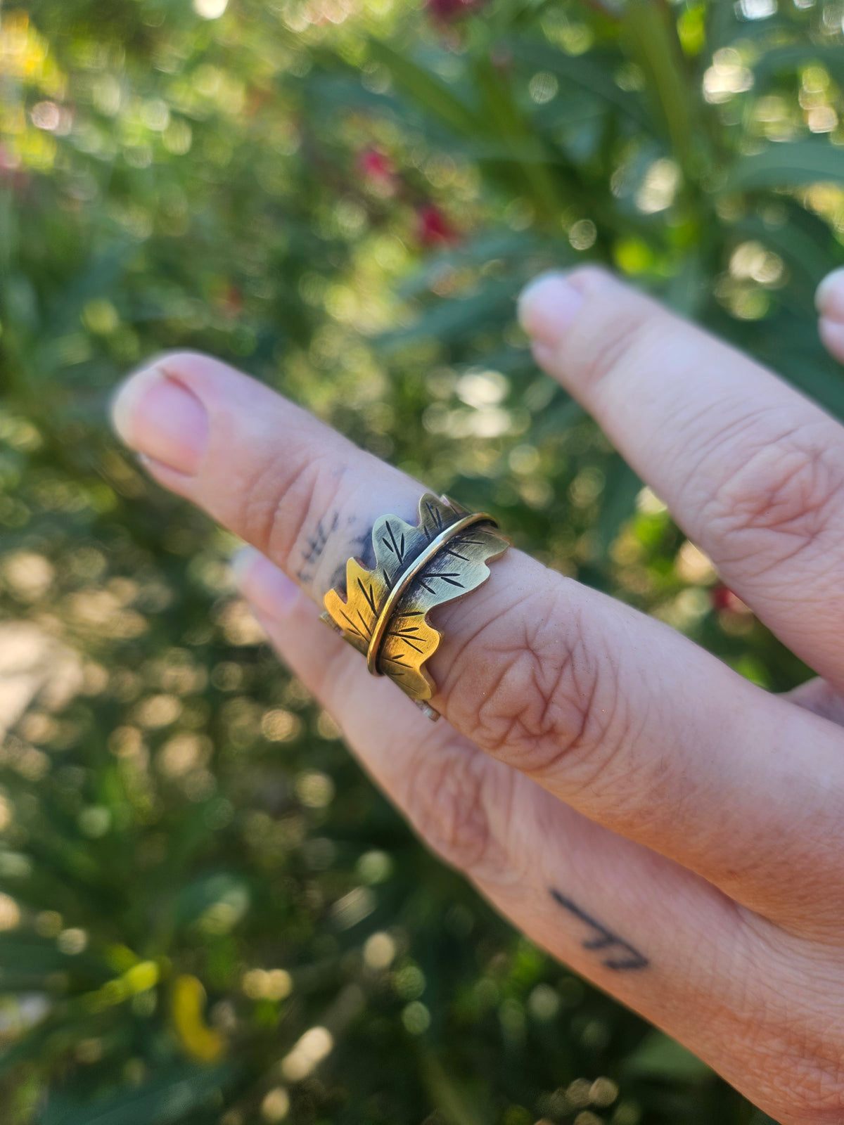 Bague « Feuille des Bois »