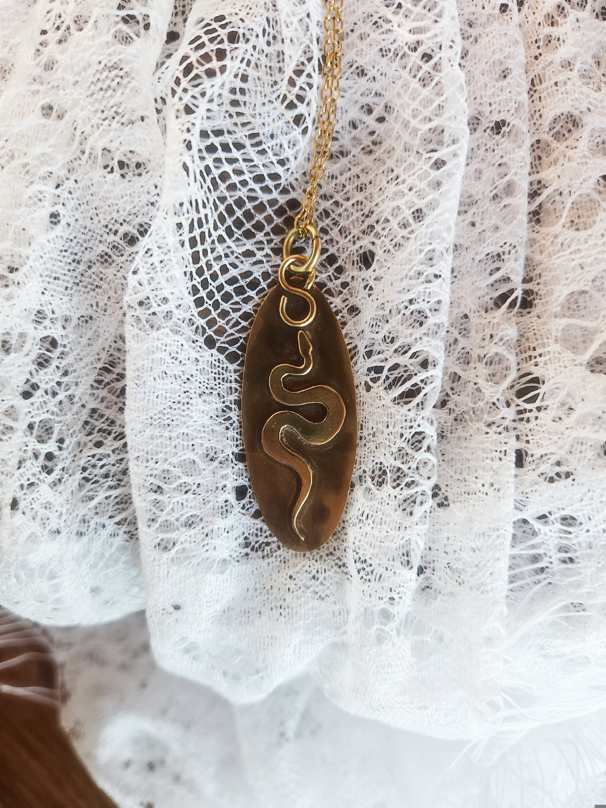 Collier « Serpent des Bois »